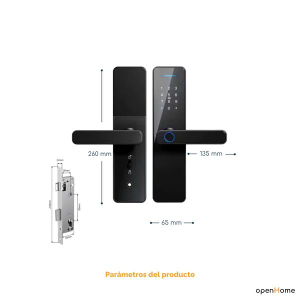 Cerradura Inteligente Wifi Interior X2 - Imagen 4
