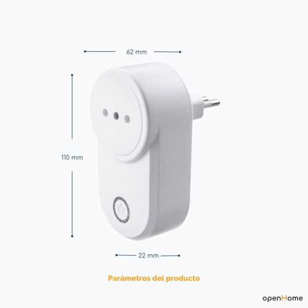 Enchufe Inteligente Wifi, 3 En Linea | Con Timer Y Consumo - Imagen 5