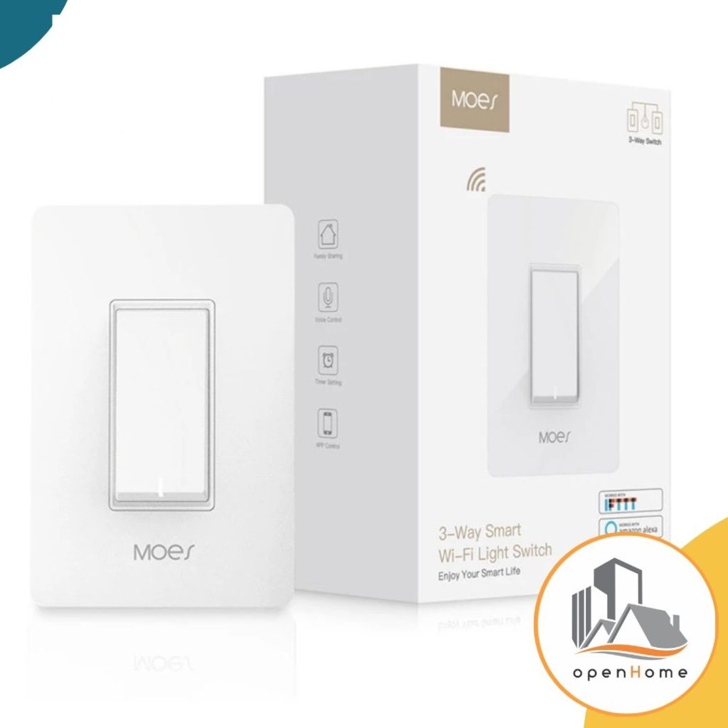 Interruptor Alexa Luz Interruptor De Luz Inteligente Cambiar MOES