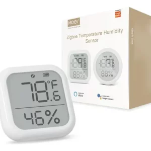 Sensor Temperatura Y Humedad Zigbee Con Pantalla, Tuya Smart