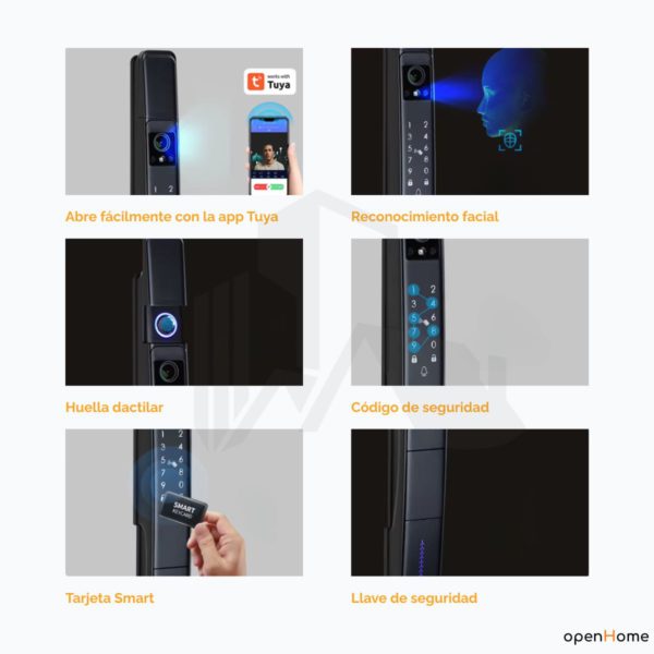 Cerradura Inteligente Wifi Exterior A 216 Slim IP 65 - Imagen 6