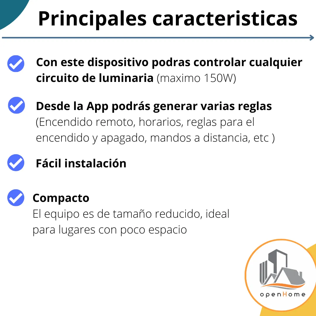 Switch Dimmer Mini Wifi 1 canal - Imagen 7